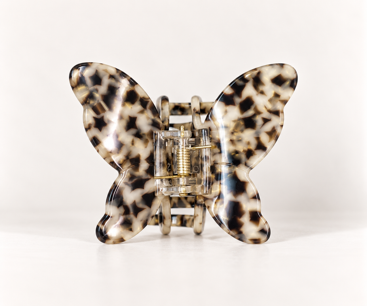 MARIPOSA MARFIL · PINZA DE PELO