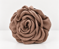 TAUPE · PINZA DE PELO FLOR DE TELA