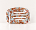 AMBER MARBLE · PINZA DE PELO DE ACETATO