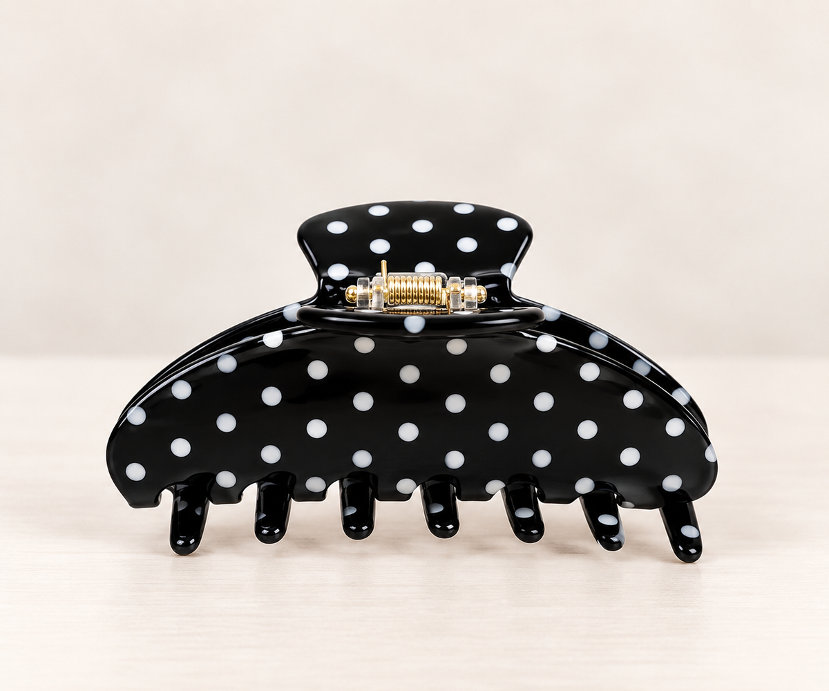 LUNARES NOIR · PINZA DE PELO DE ACETATO