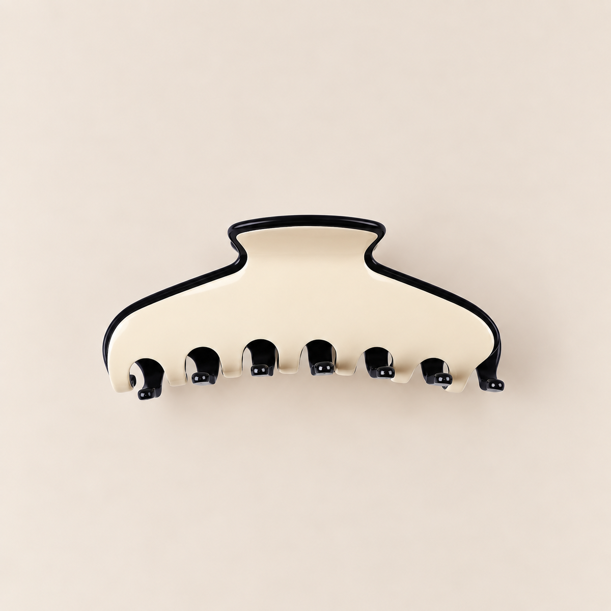 IVORY EDGE · PINZA DE PELO DE ACETATO