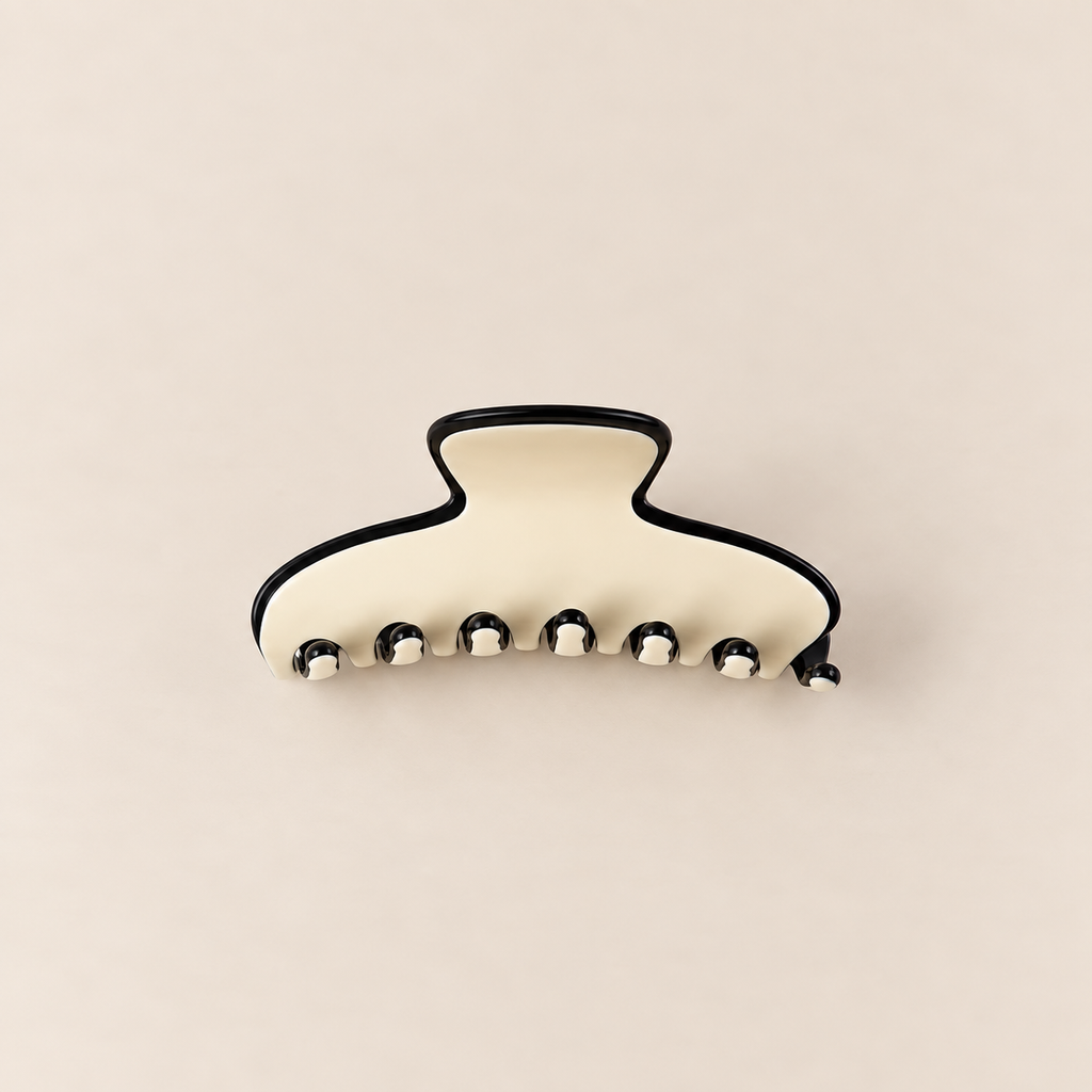 IVORY LINE · PINZA DE PELO DE ACETATO