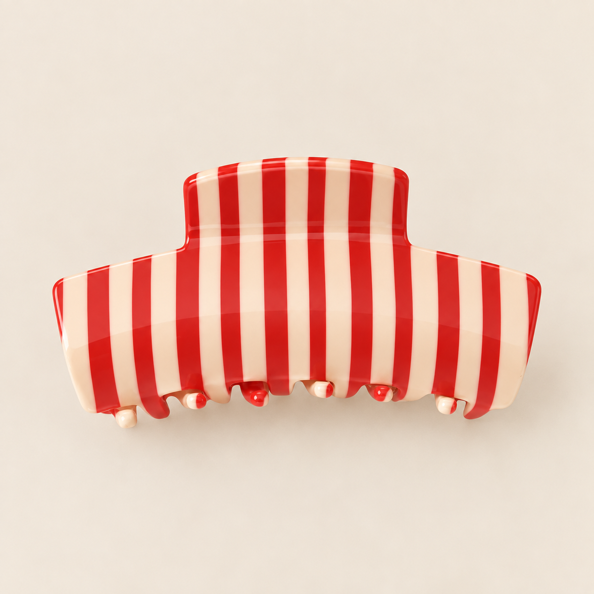 CANDY STRIPE · PINZA DE PELO DE ACETATO