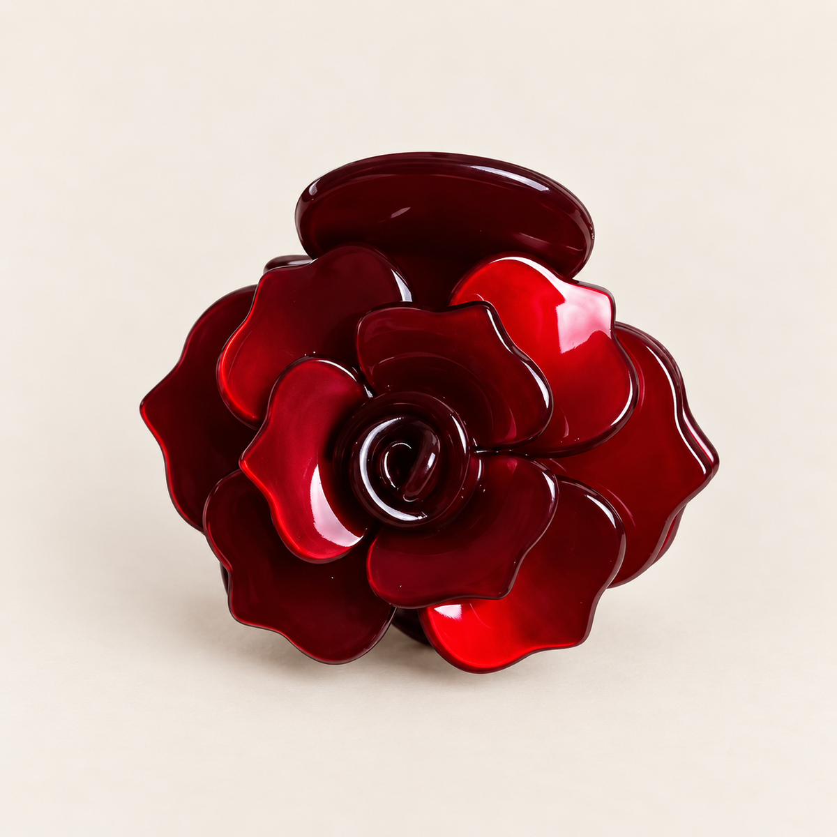 GARNET PETAL · PINZA DE PELO DE ACETATO