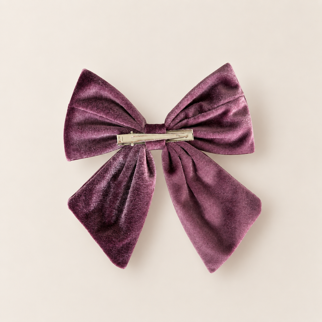 LILA · LAZO DE PELO DE TERCIOPELO