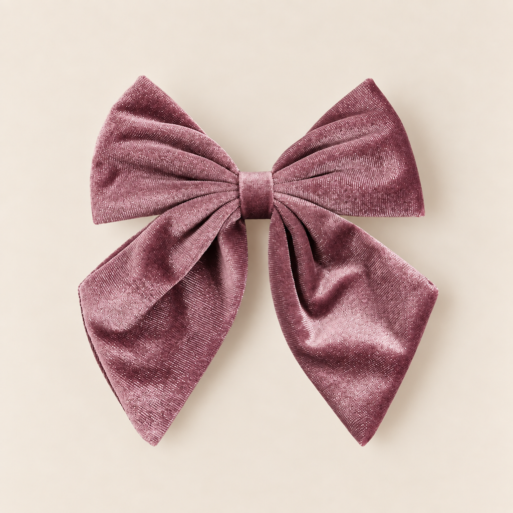 LILA · LAZO DE PELO DE TERCIOPELO