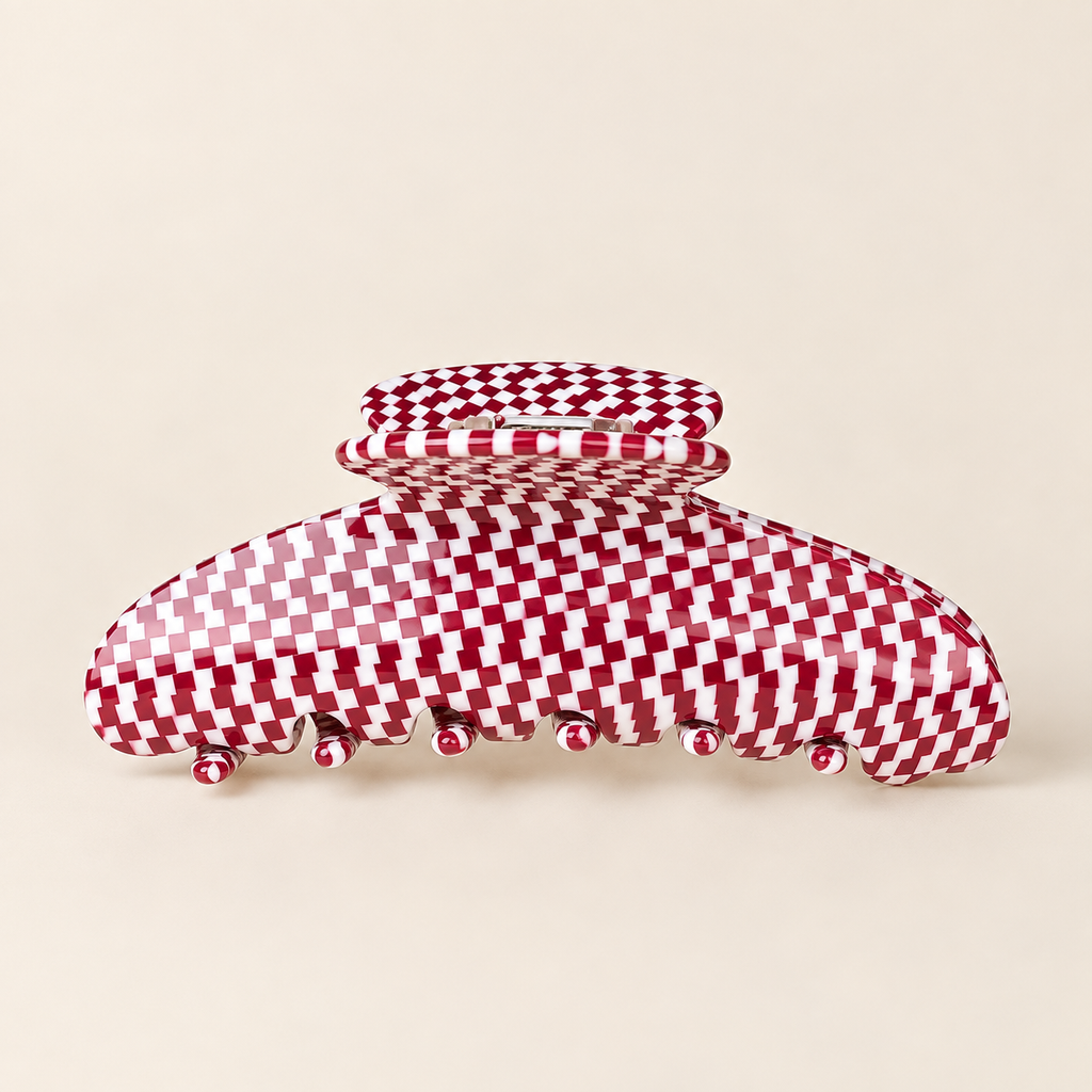VICHY ROJO · PINZA DE PELO
