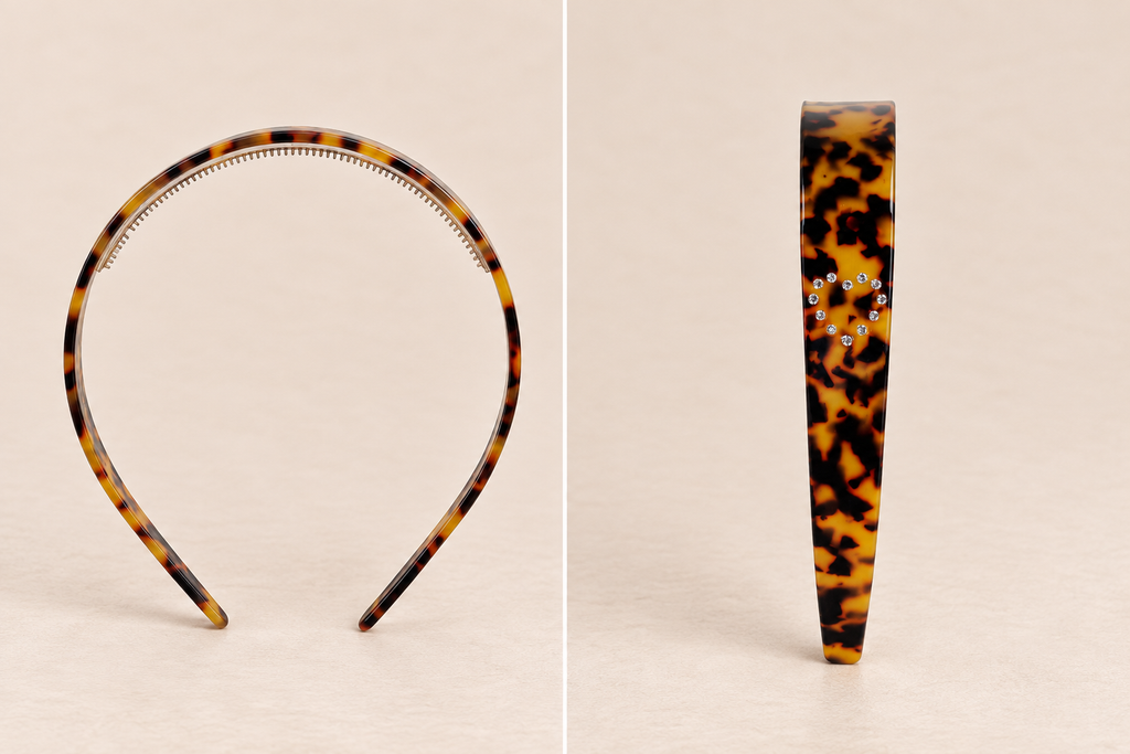 CHIC · DIADEMA DE ACETATO CON PEDRERÍA