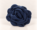 AZUL NOCHE · PINZA DE PELO FLOR DE TELA