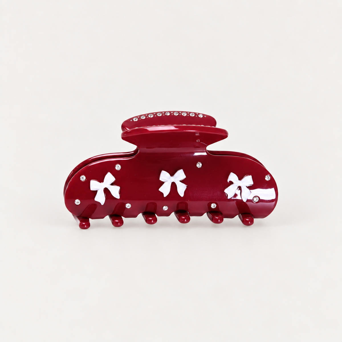 CHERRY BOW · PINZA DE PELO DECORADA