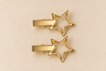 ESTRELLA · PINZA DE PELO METÁLICA — DORADO